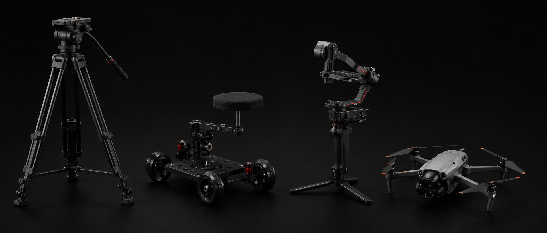 Gimbal, Dolly, Chân Máy, Flycam